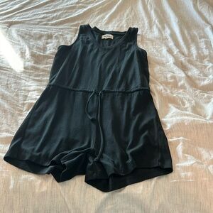 Black madewell romper size xxs
